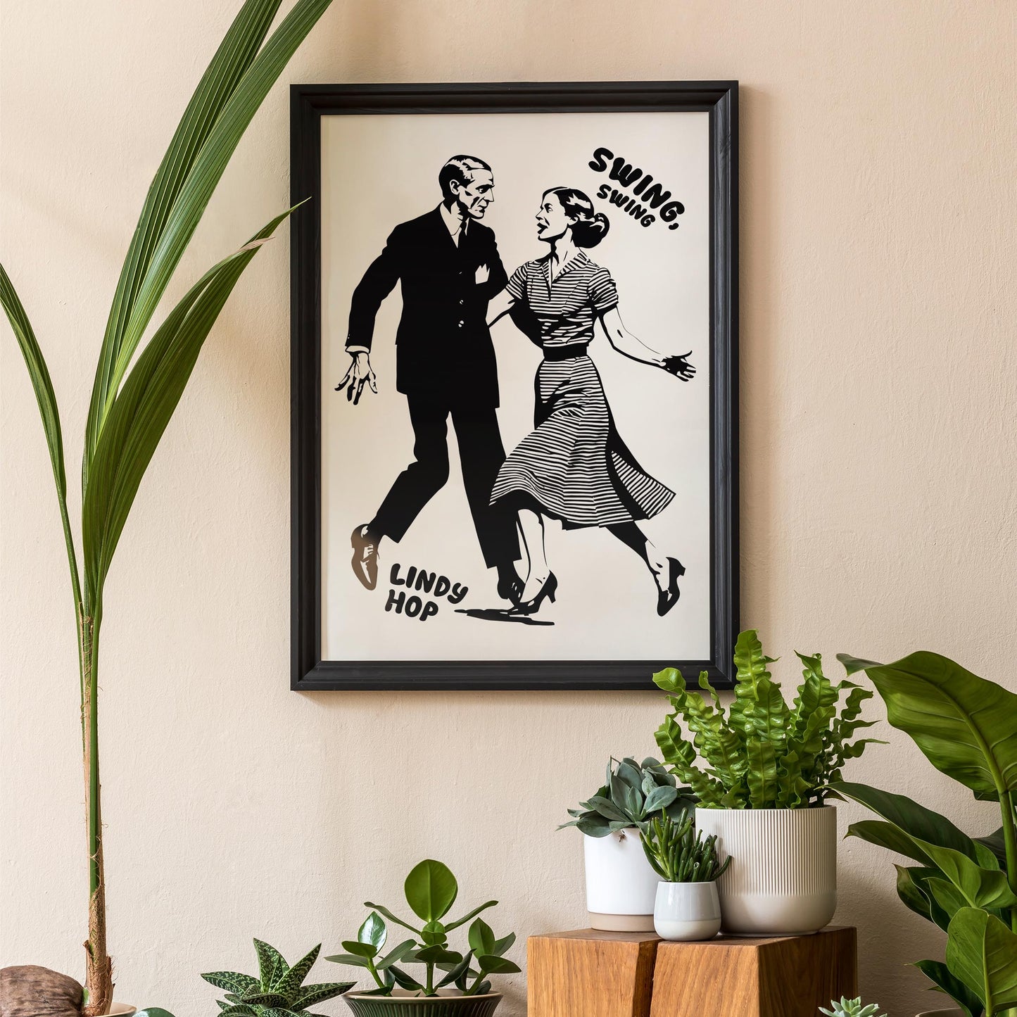 Swing Lindy Hop Wall Art