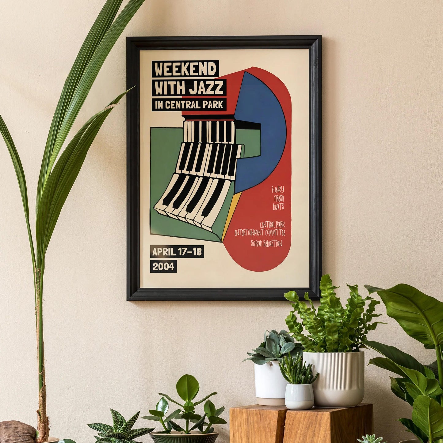 Weekend with Jazz - Central Park Poster