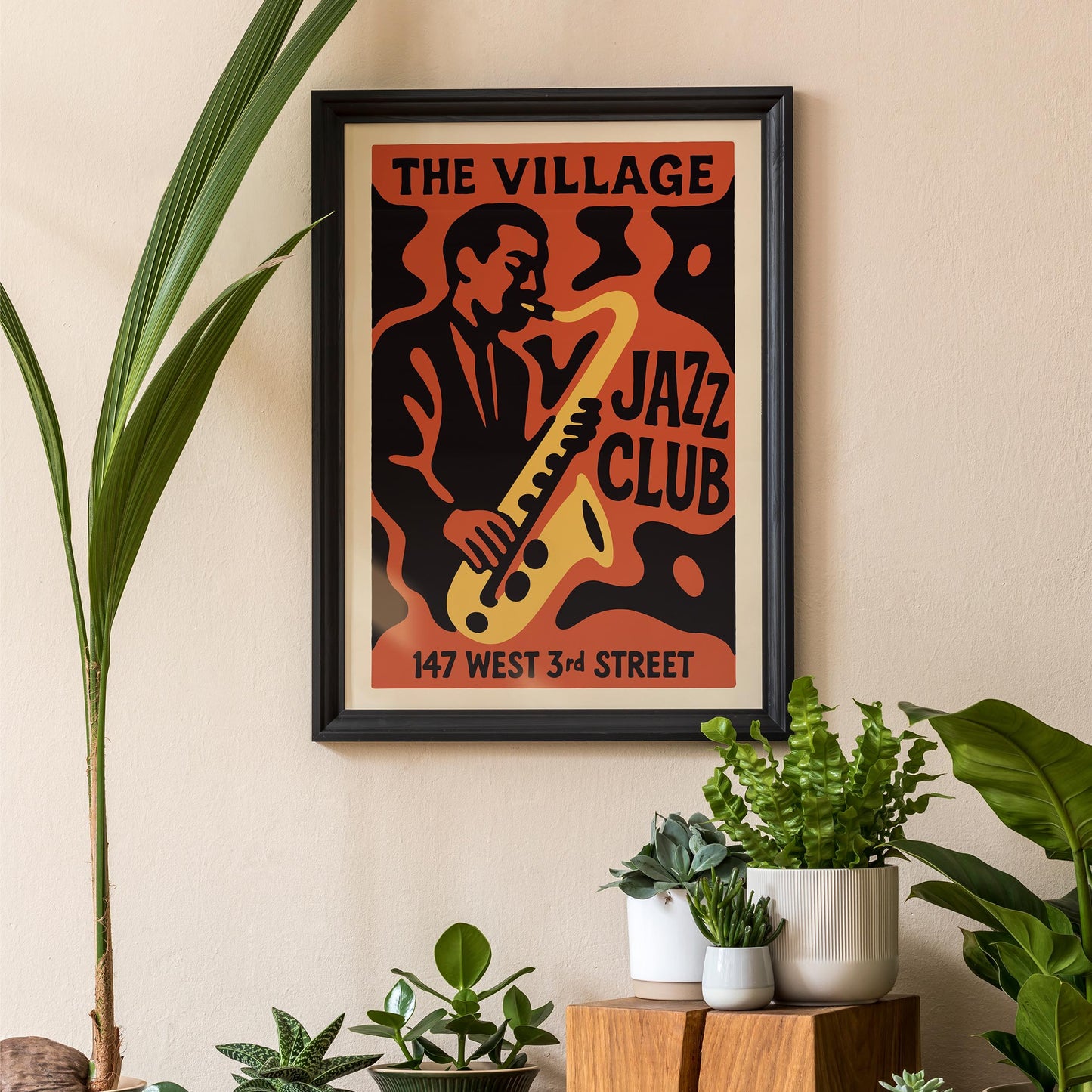Village Jazz Club Poster