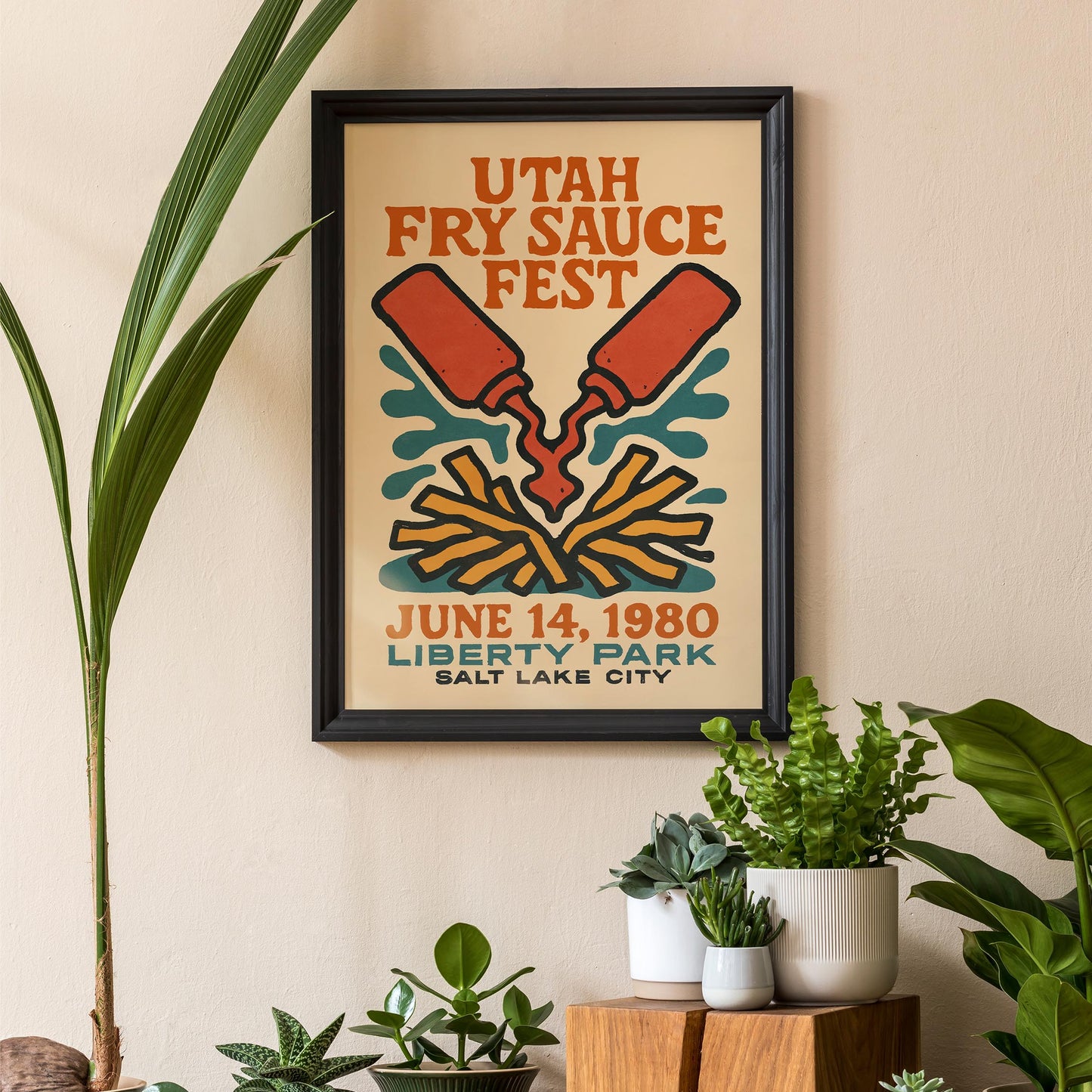 Utah Fry Sauce Fest Poster