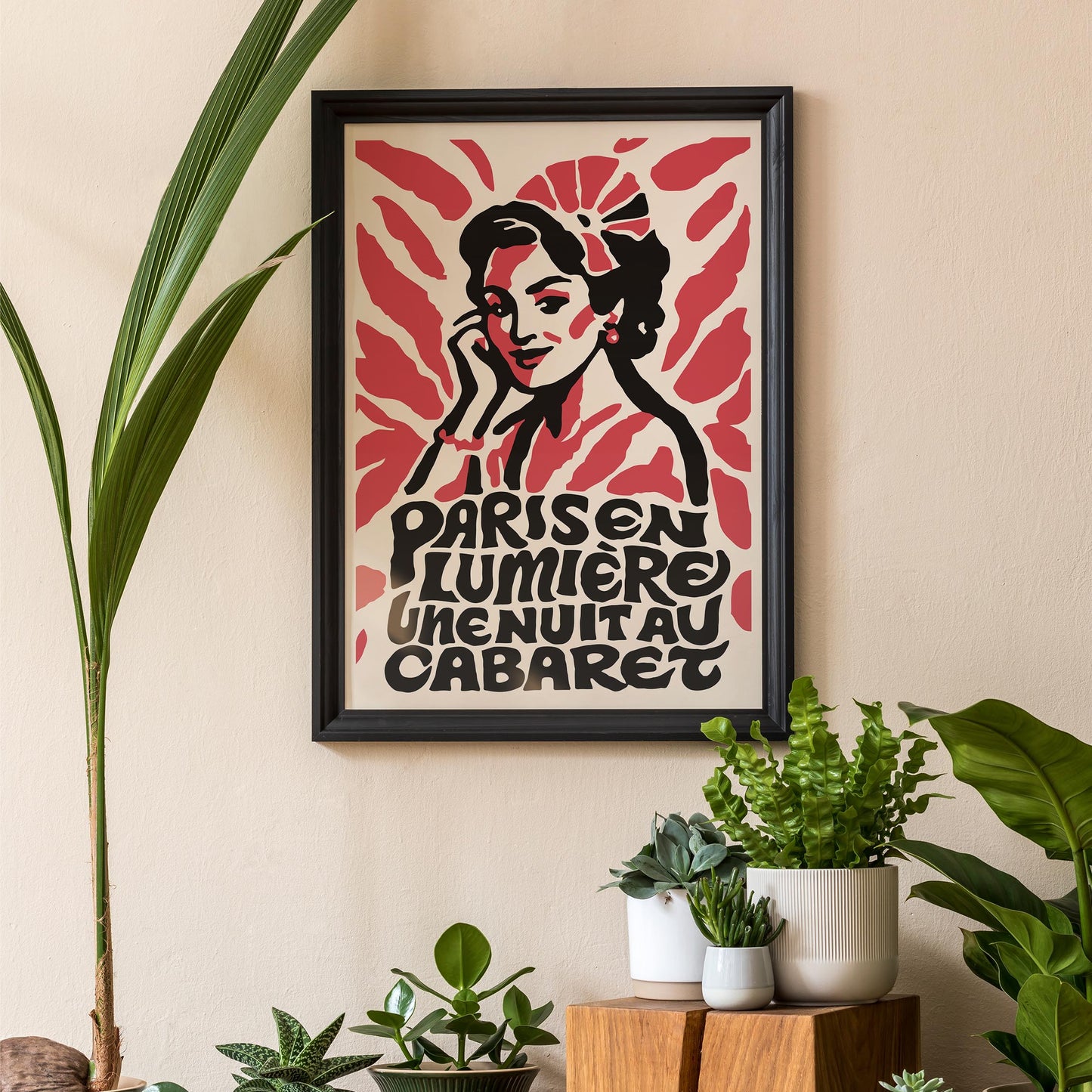 Paris Lumiere Cabaret Poster