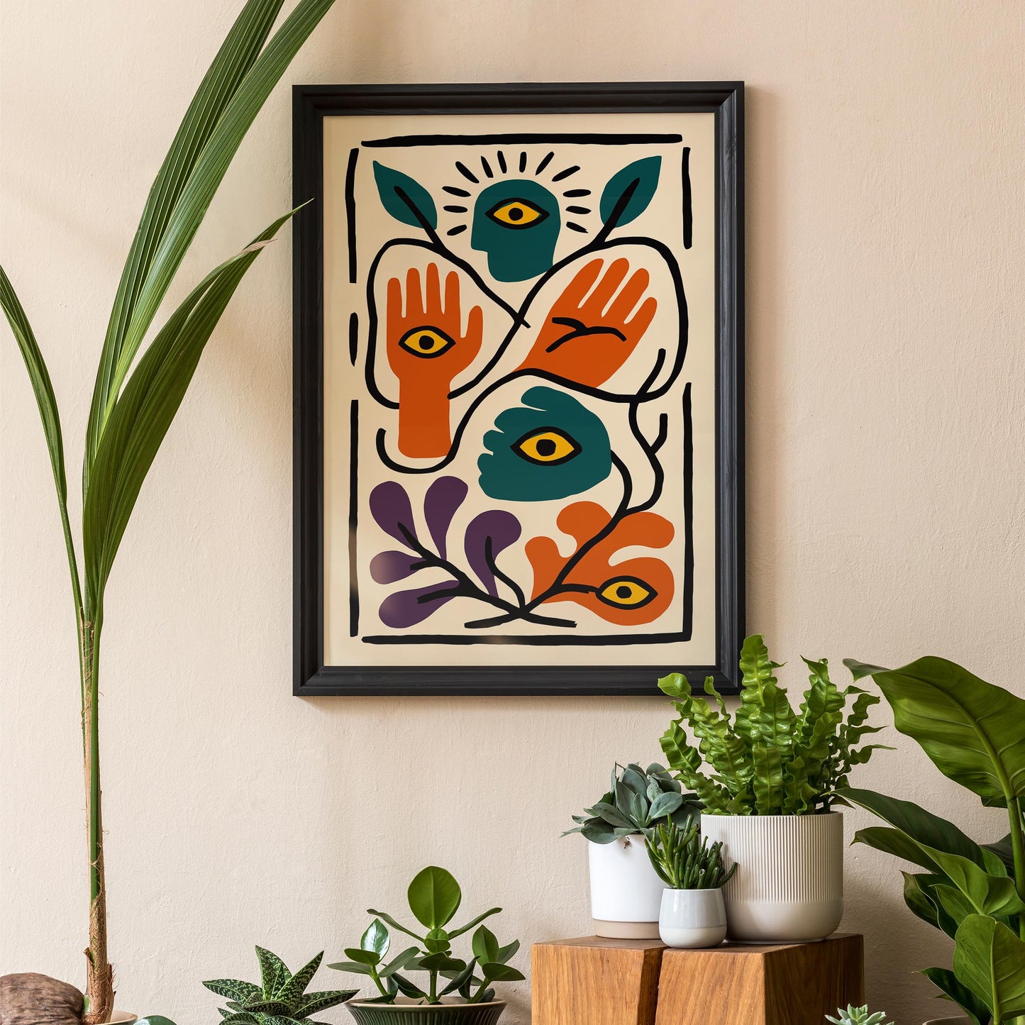 Mystic Eyes Wall Art
