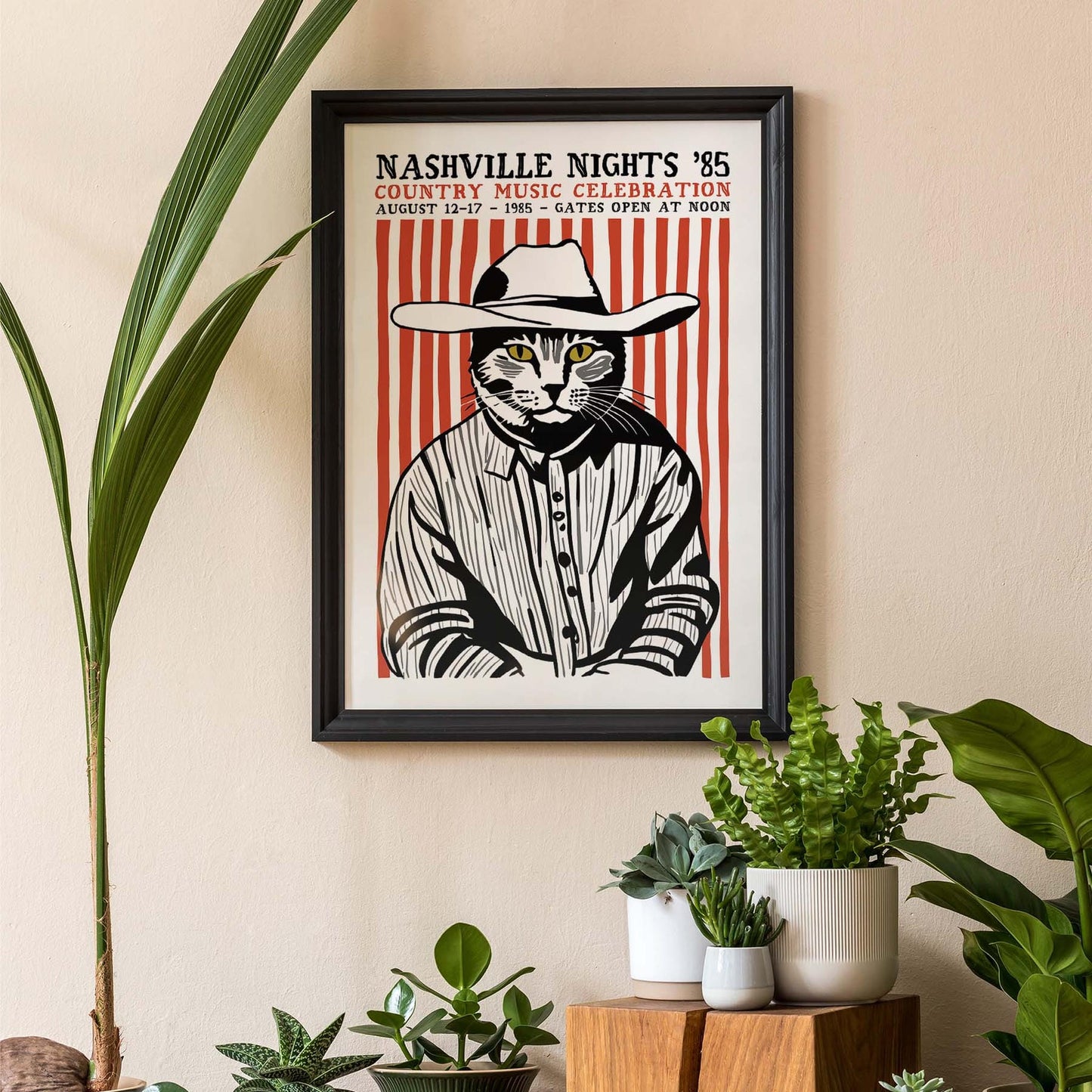 Nashville Nights Poster Print