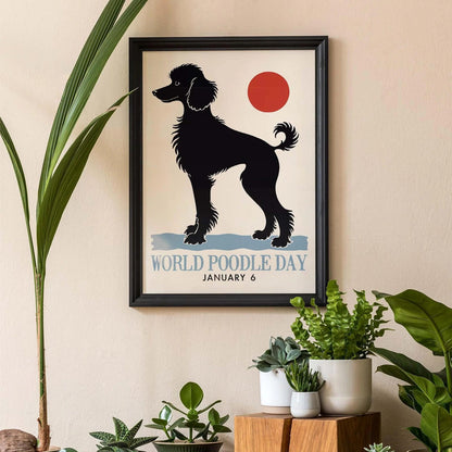World Poodle Day Minimalist Poster