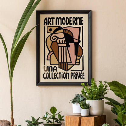 Art Moderne Abstract Exhibition Print