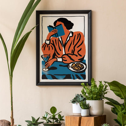 Cafe Reading Poster