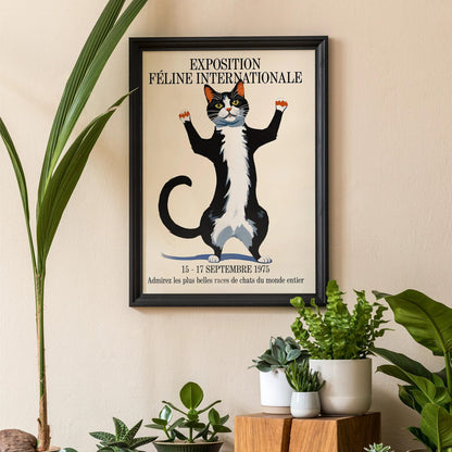 International Cat Show Poster 1975