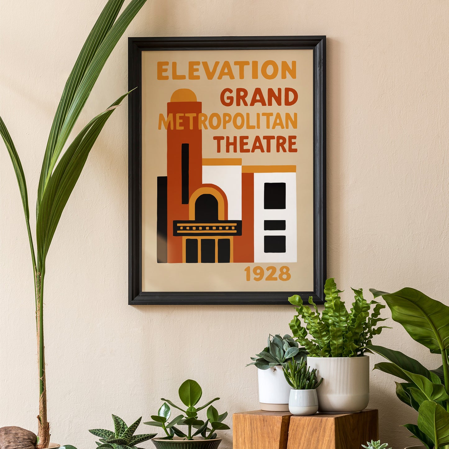 Grand Metropolitan Theatre 1928 Poster
