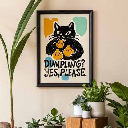 Dumpling Yes Please Poster