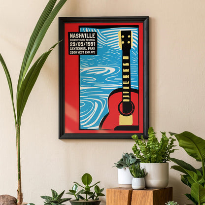 Nashville Country Music Festival Poster