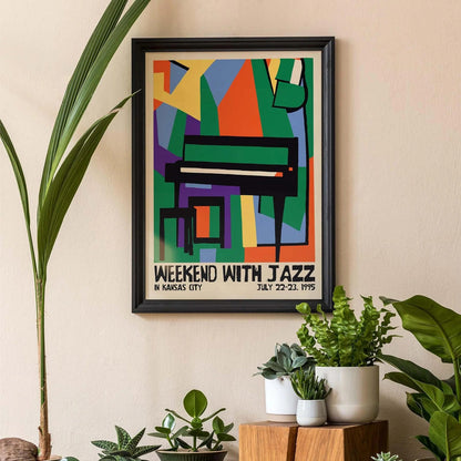 1995 Jazz Festival Art Print