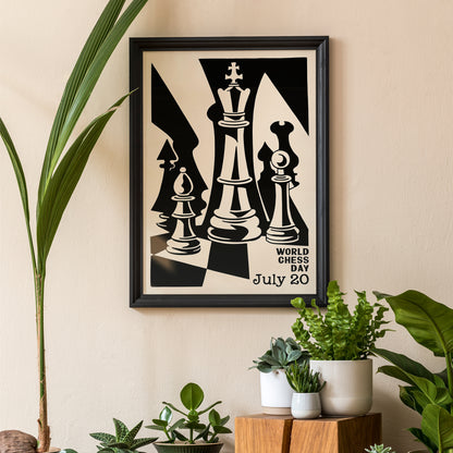 World Chess Day July 20 Poster