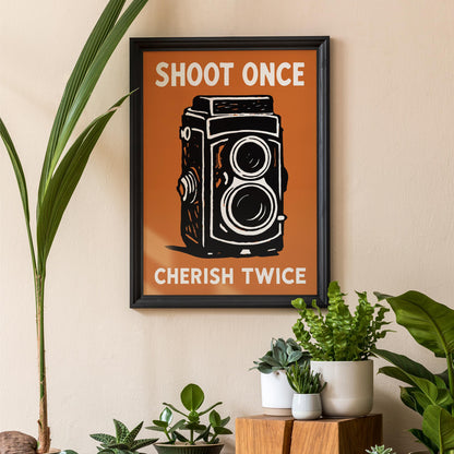 Timeless Camera Quote Poster