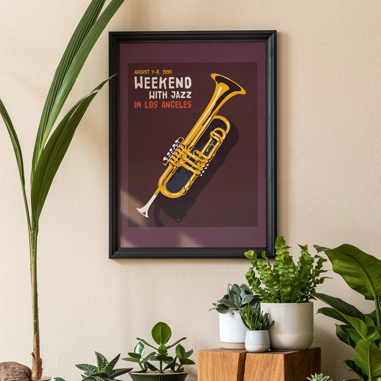 Weekend with Jazz – LA 1993 Poster