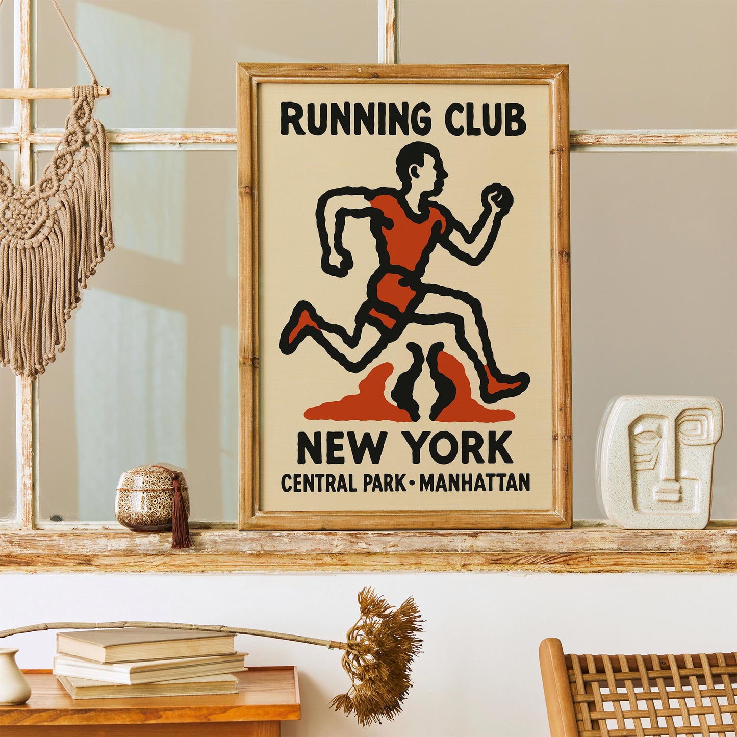 New York Running Club Poster