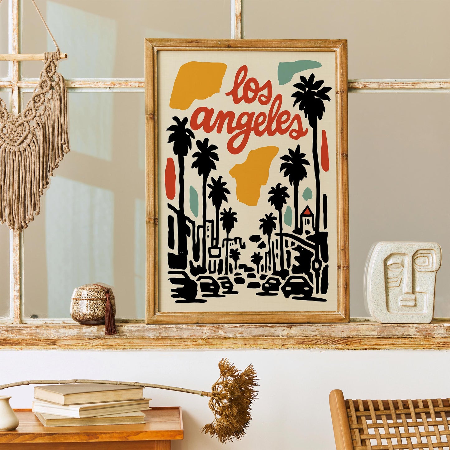 Los Angeles City Wall Art