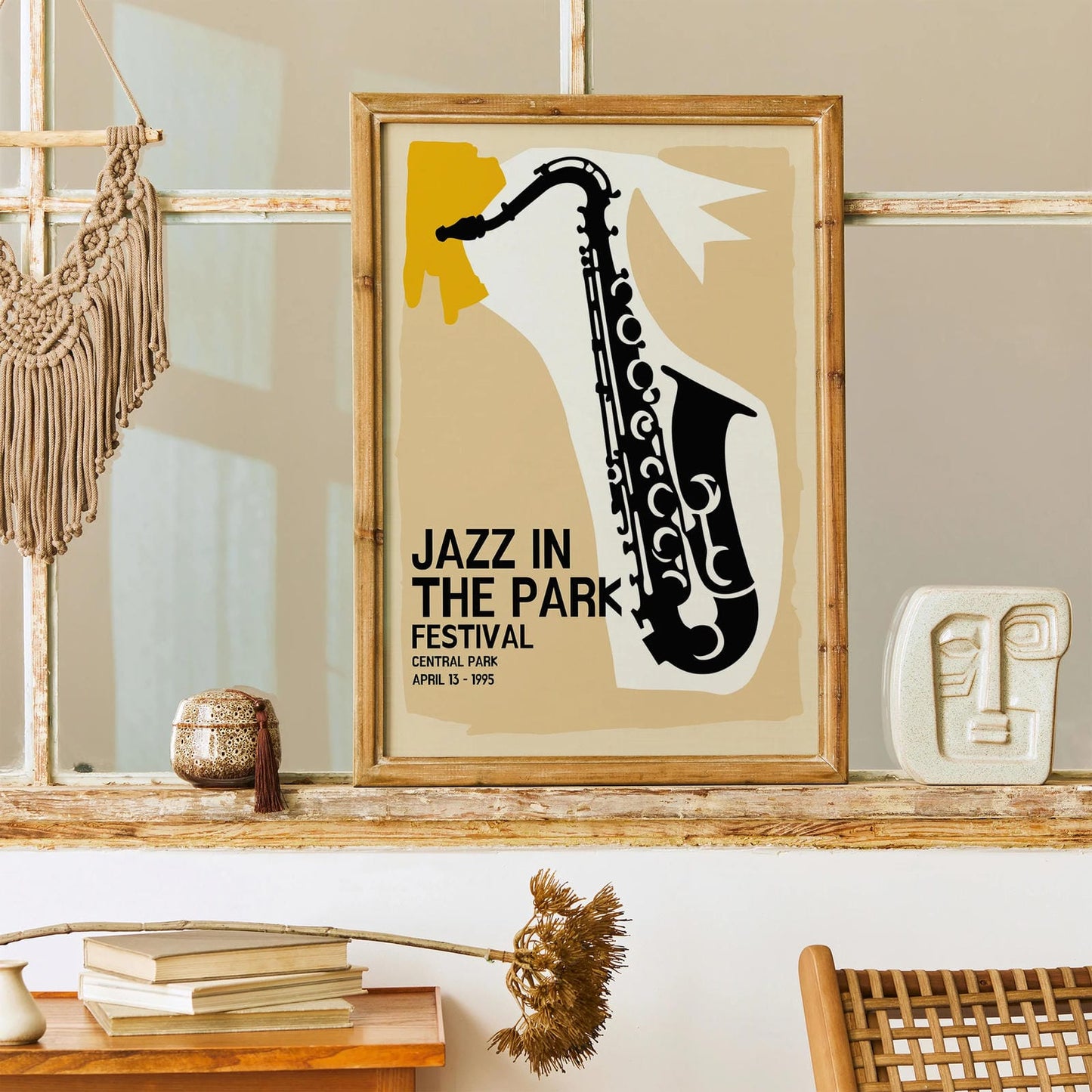 Jazz in the Park - 1995 Festival Poster