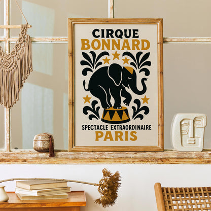 Cirque Bonnard Elephant Poster