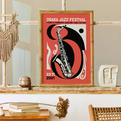 Osaka Jazz Festival 2001 Poster