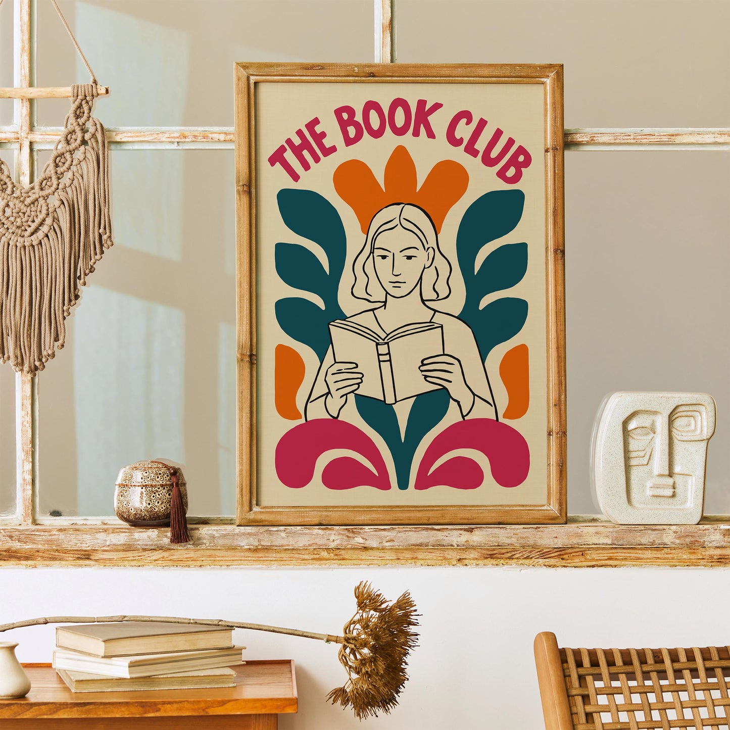 Book Club Wall Art Print