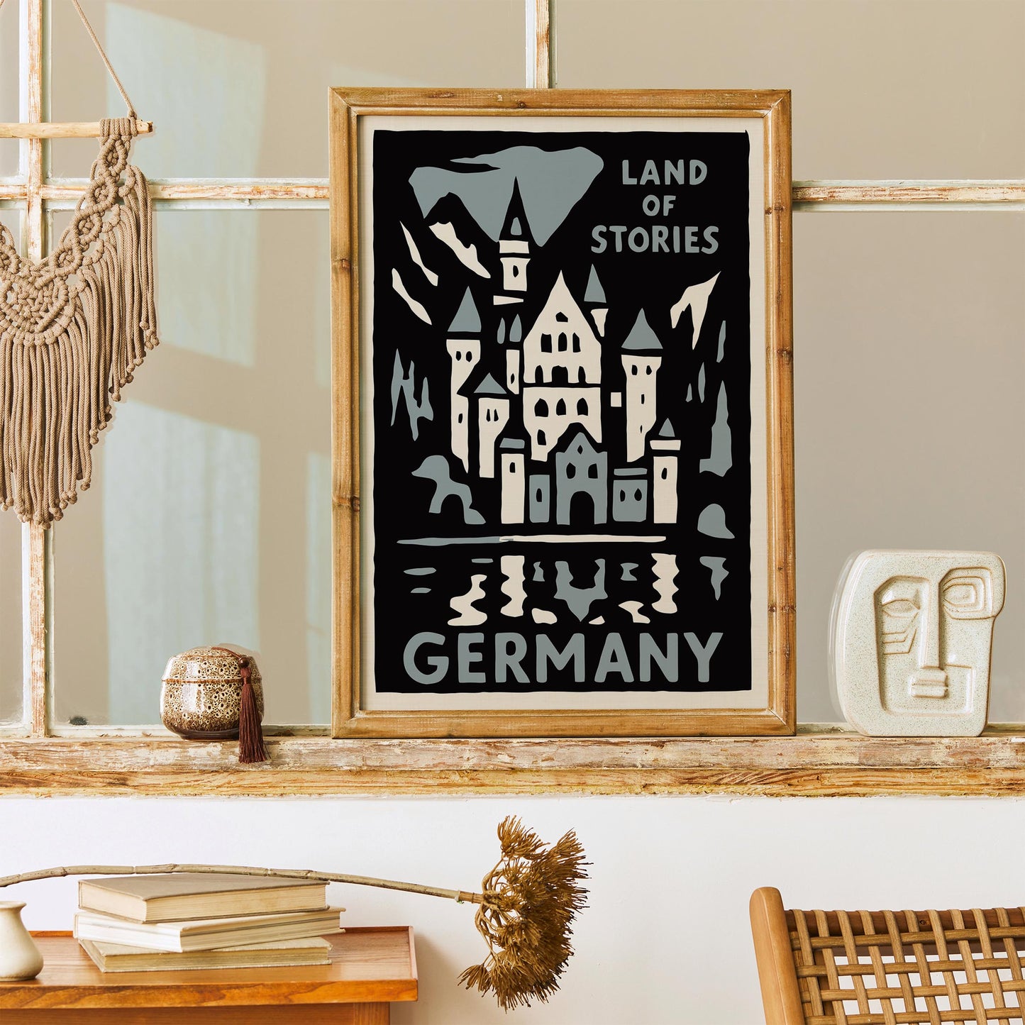 Germany Castle Travel Poster