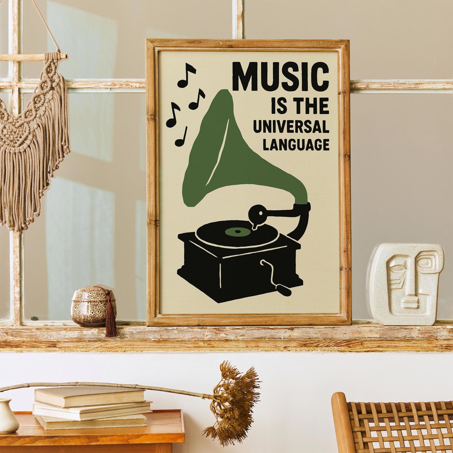 Universal Music Gramophone Poster