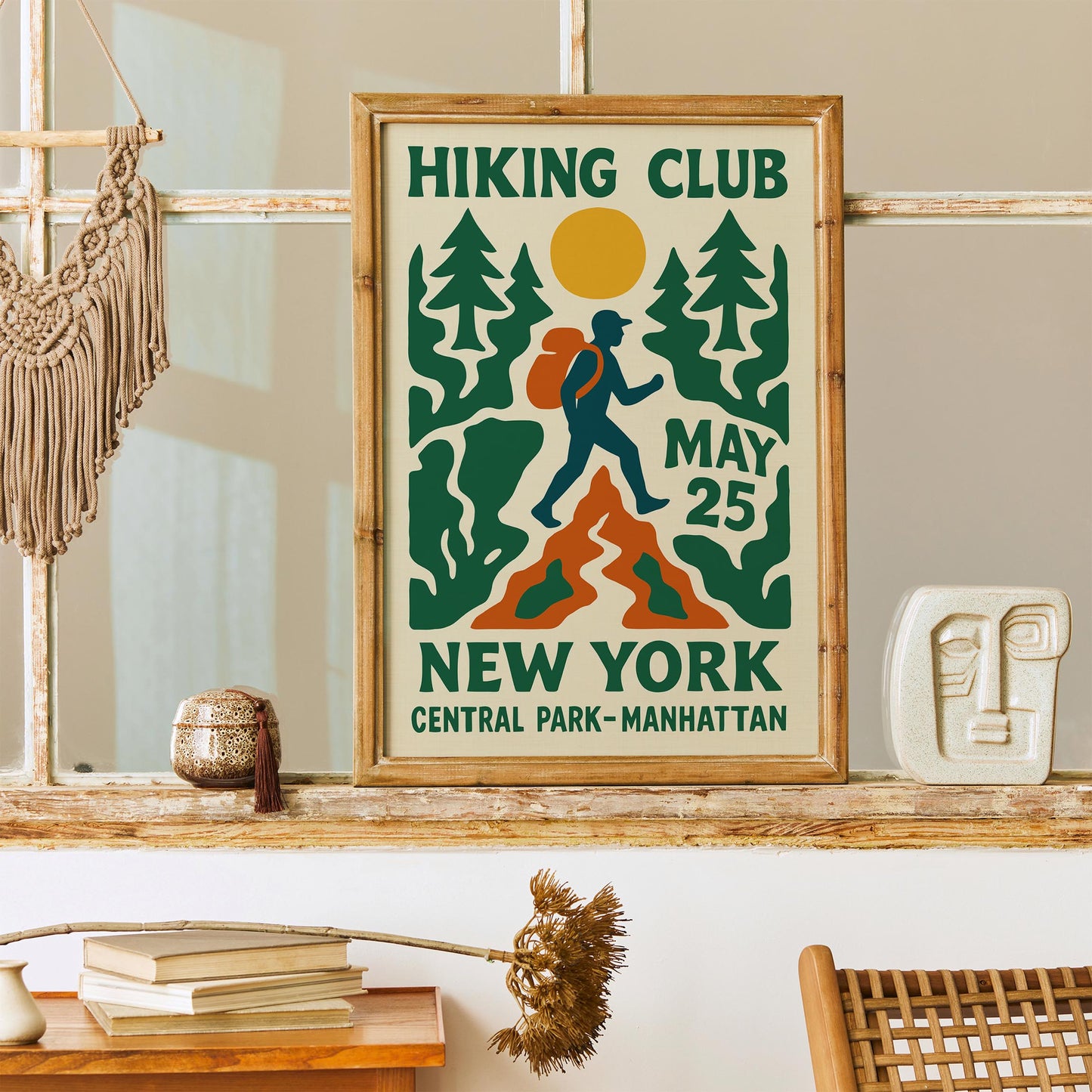 Hiking Club NY Poster