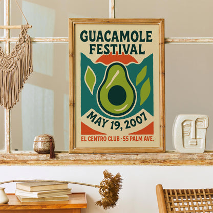 Guacamole Festival Poster