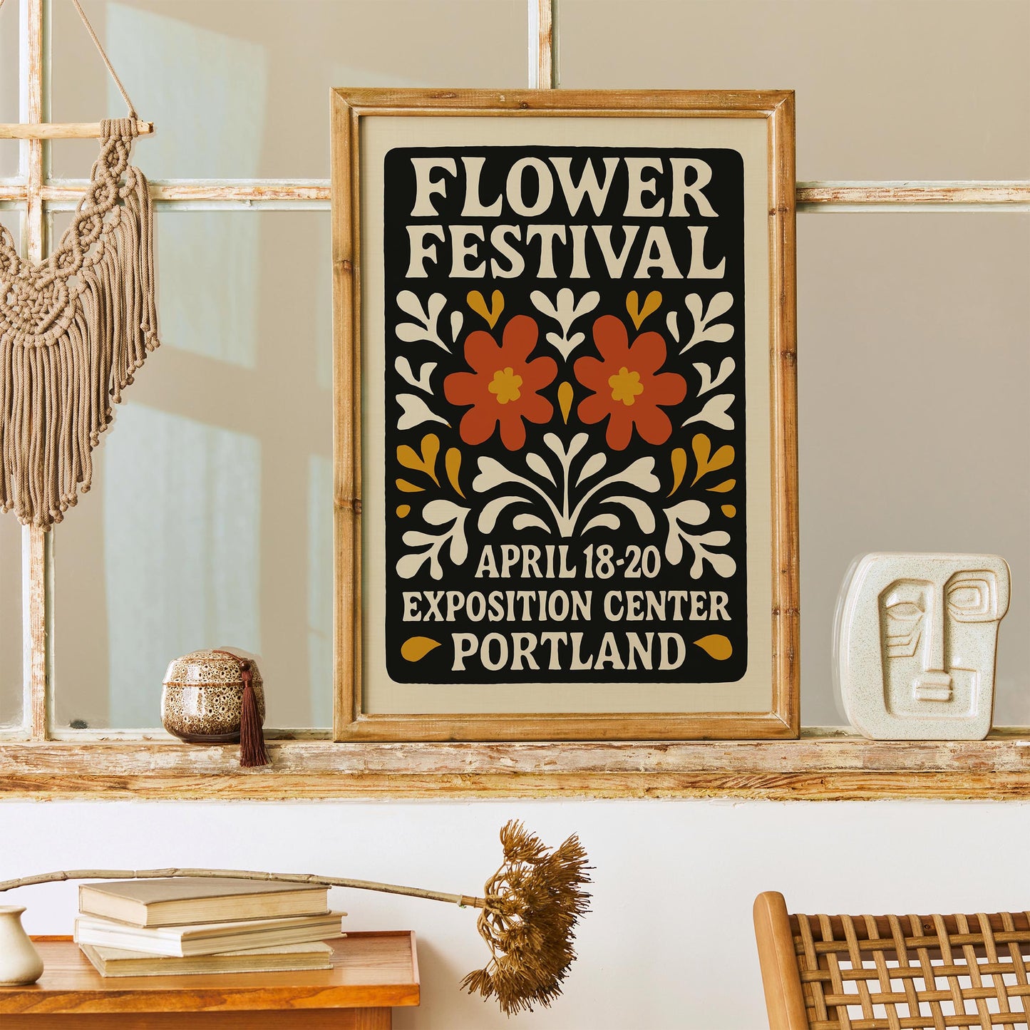 Flower Festival Wall Art