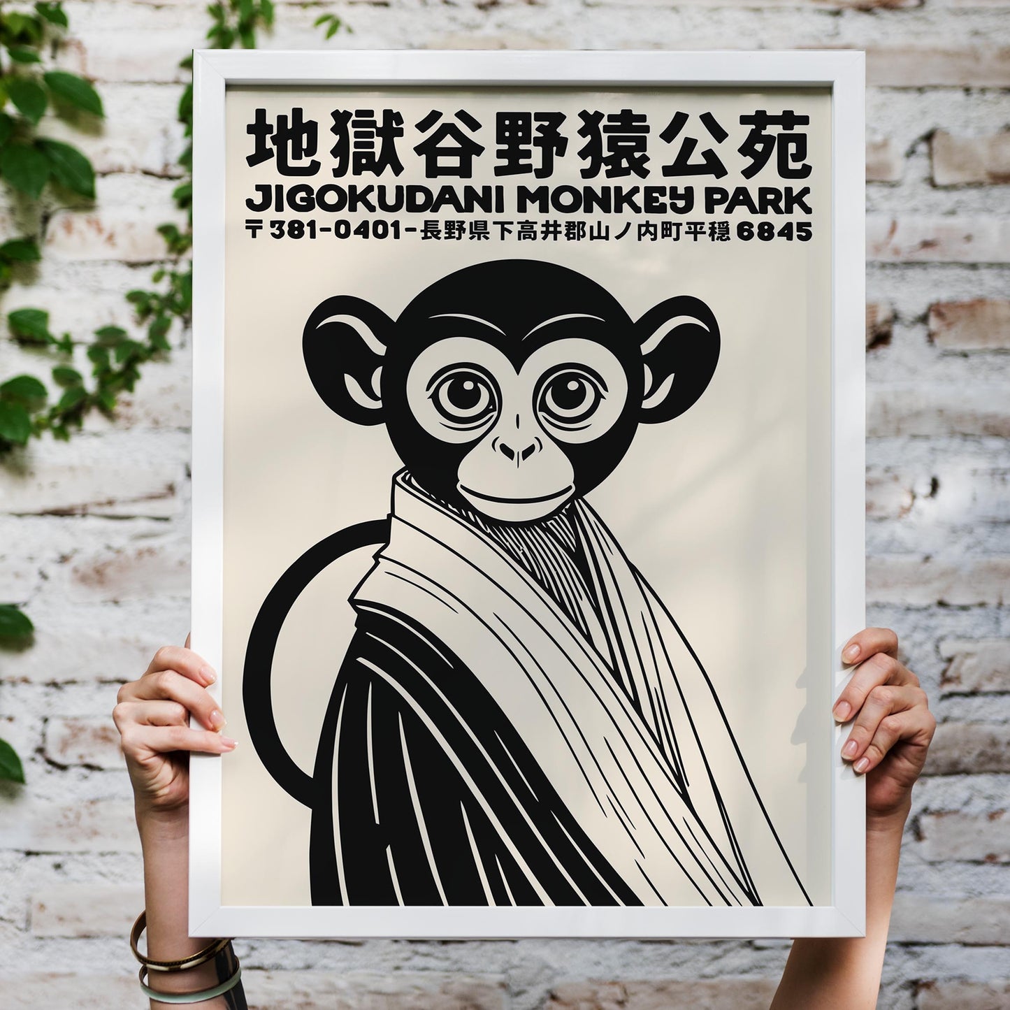 Jigokudani Monkey Park Print