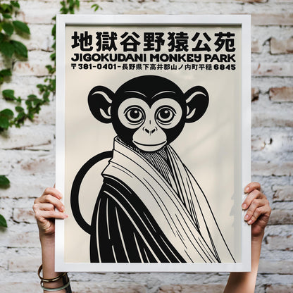 Jigokudani Monkey Park Print
