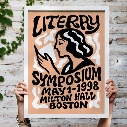 Literary Symposium Poster Print