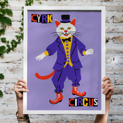 Polish Circus Poster Print Reproduction