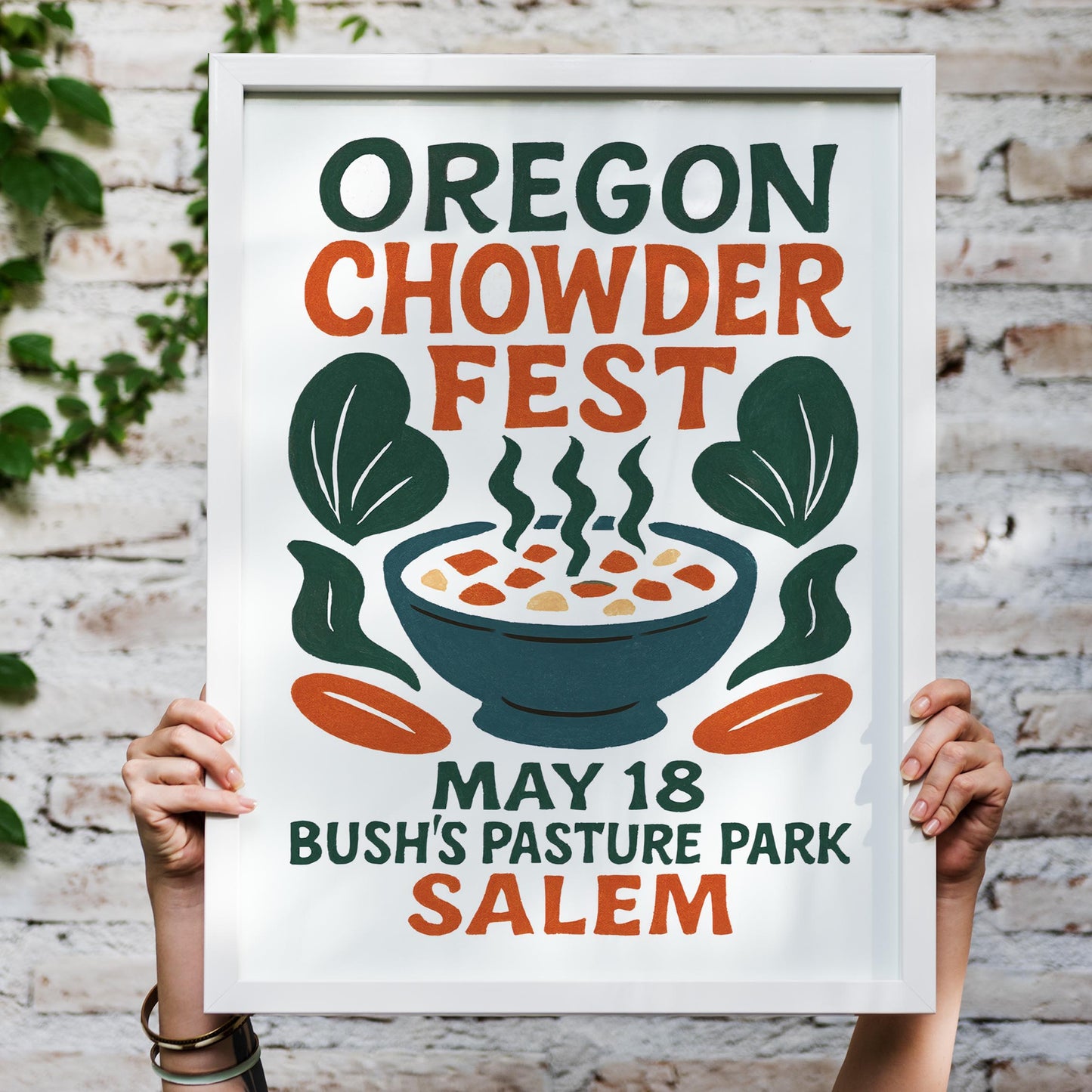 Oregon Chowder Fest Poster
