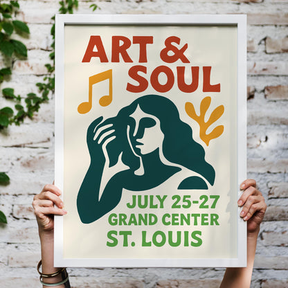 Art & Soul St. Louis Poster