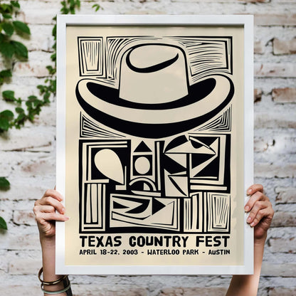 Texas Country Fest 2003 Poster