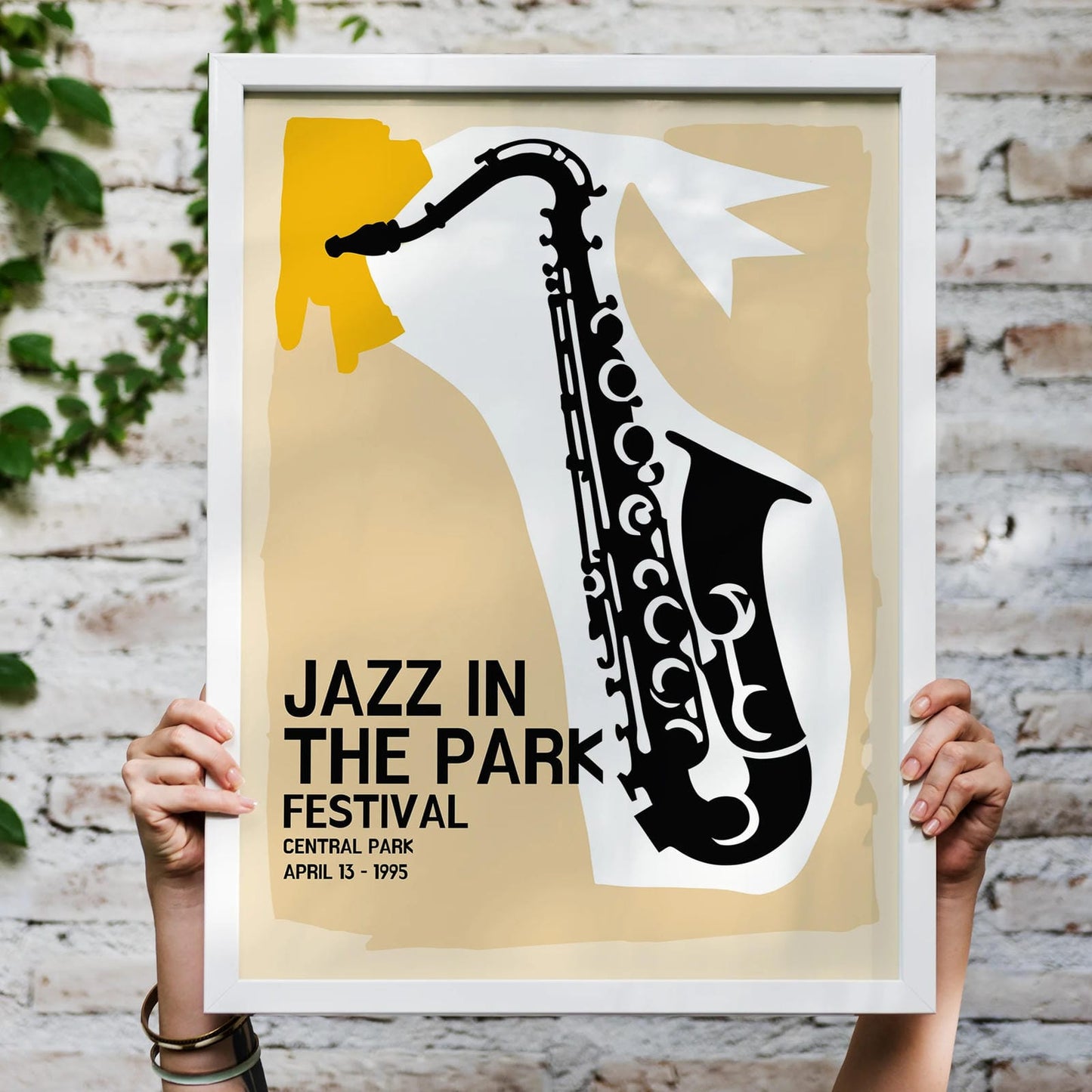 Jazz in the Park - 1995 Festival Poster