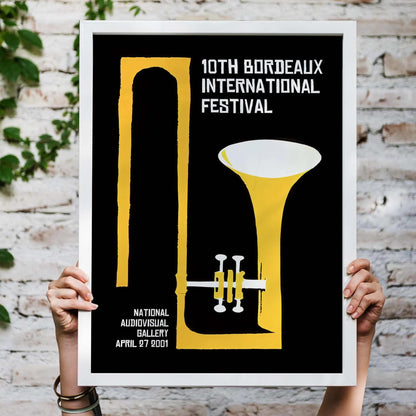 Bordeaux Festival Music Poster Print