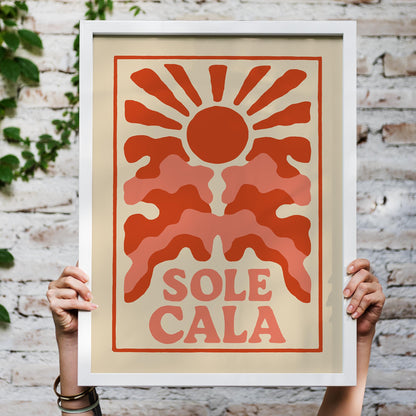 Sole Cala Sun Poster
