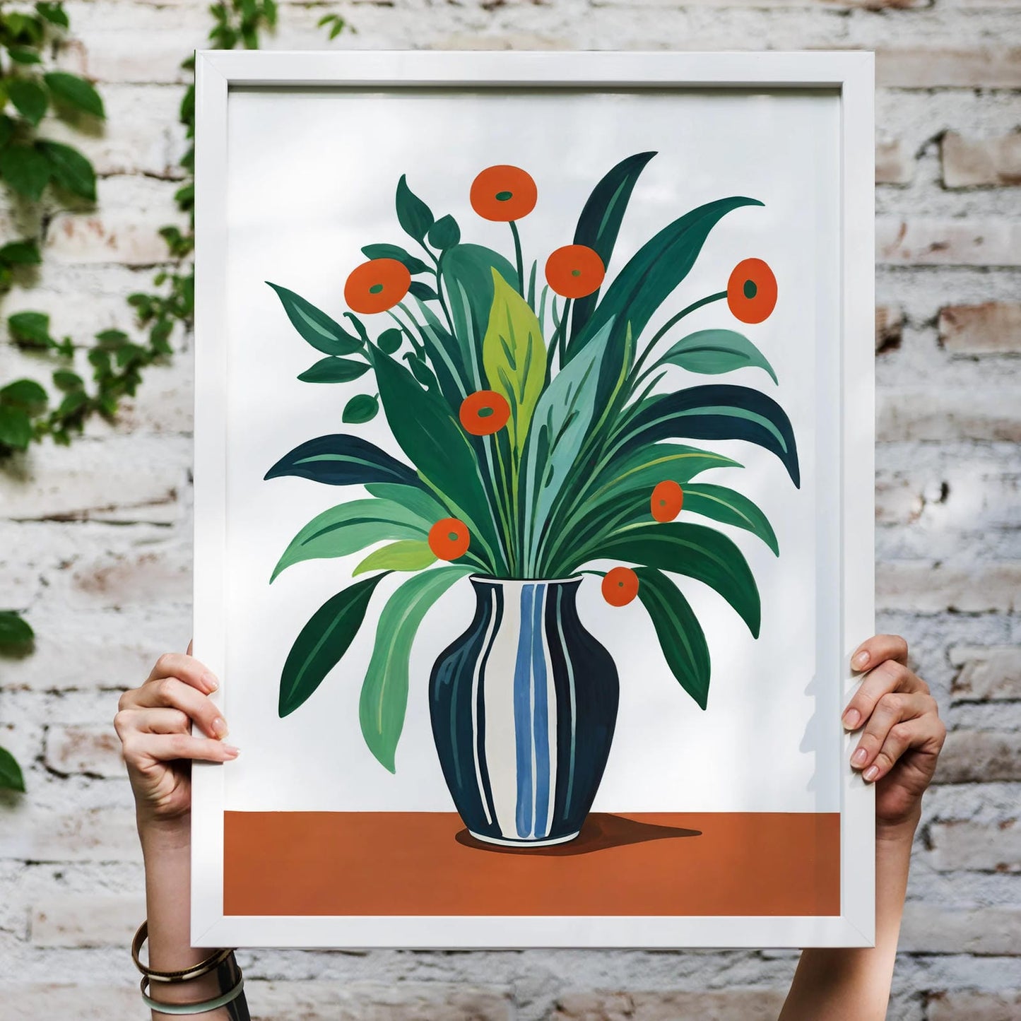 Modern Vase Wall Art Print