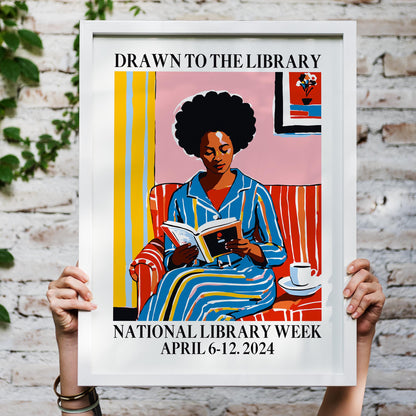Library Week Reading Print