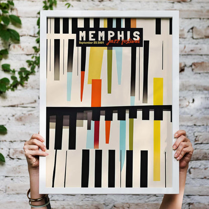 Memphis Jazz Festival Poster Print
