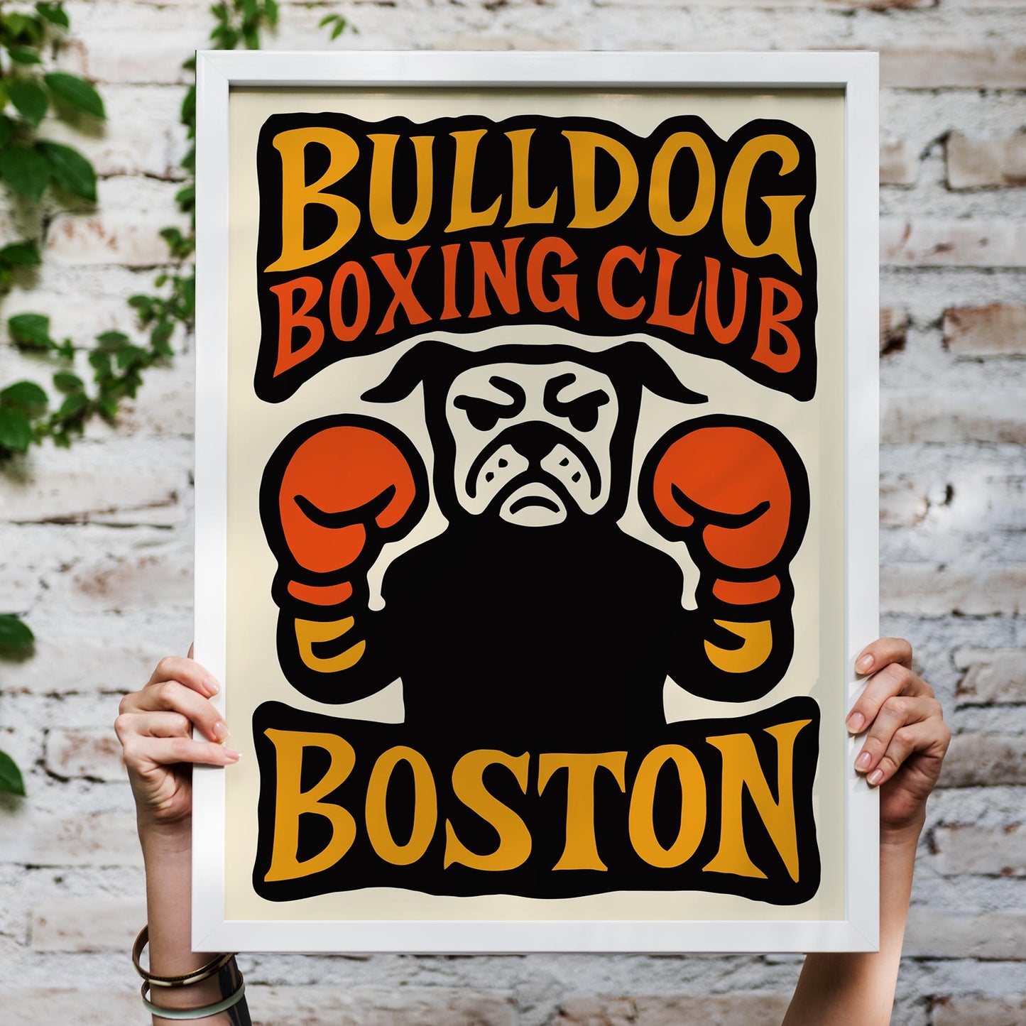 Bulldog Boxing Club Poster