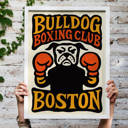 Bulldog Boxing Club Poster