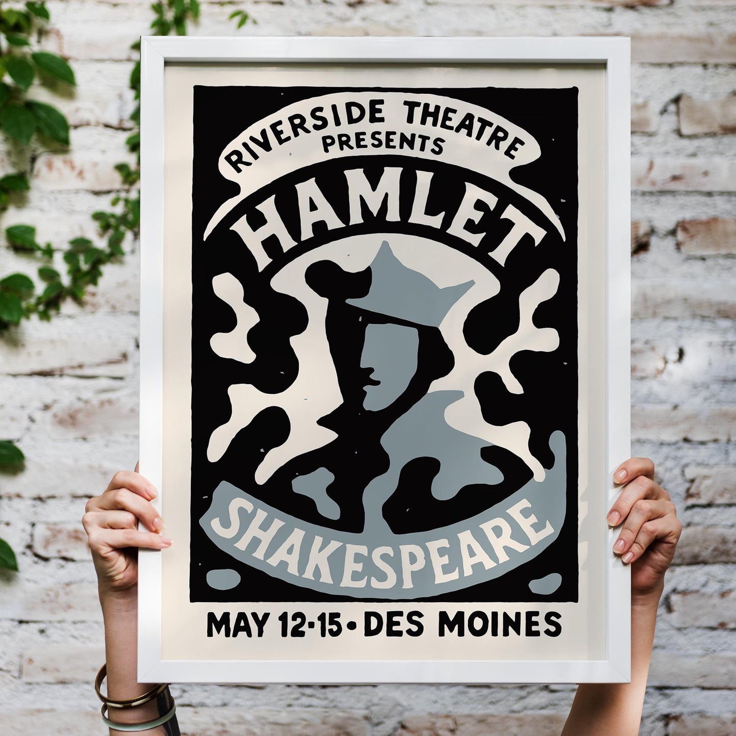 Hamlet Shakespeare Poster Print
