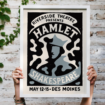 Hamlet Shakespeare Poster Print