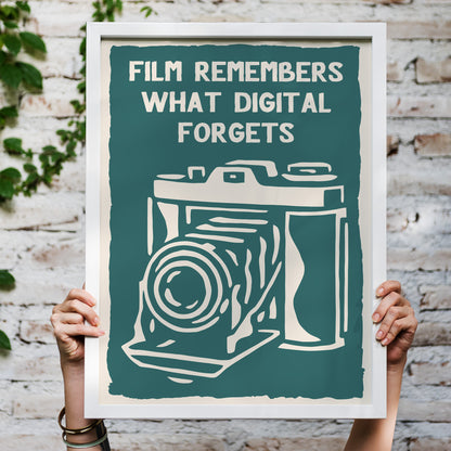 Film Remembers What Digital Forgets Poster