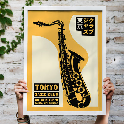 Tokyo Jazz Club Japanese Poster