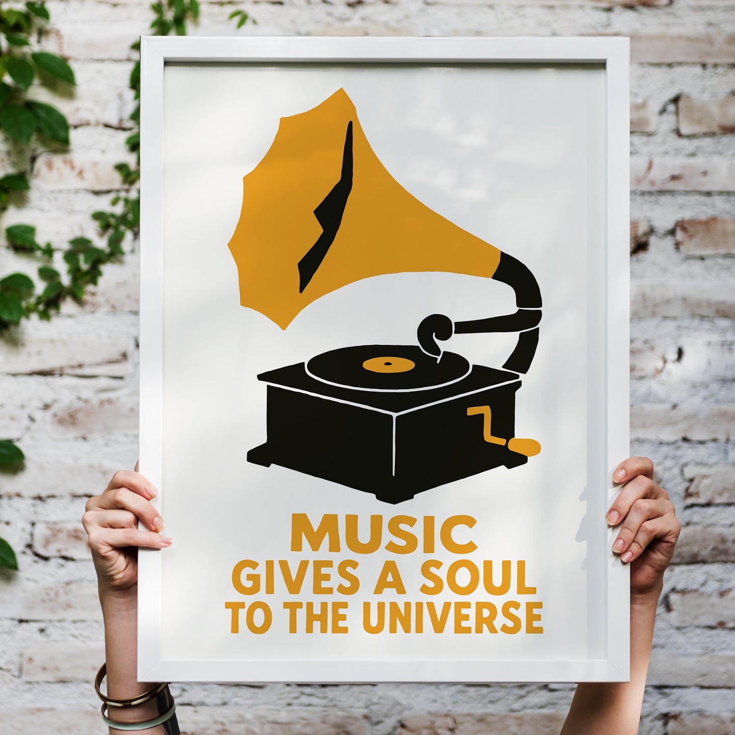 Music Gives Soul Poster