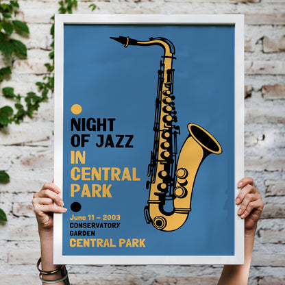 2003 Night of Jazz NYC Poster